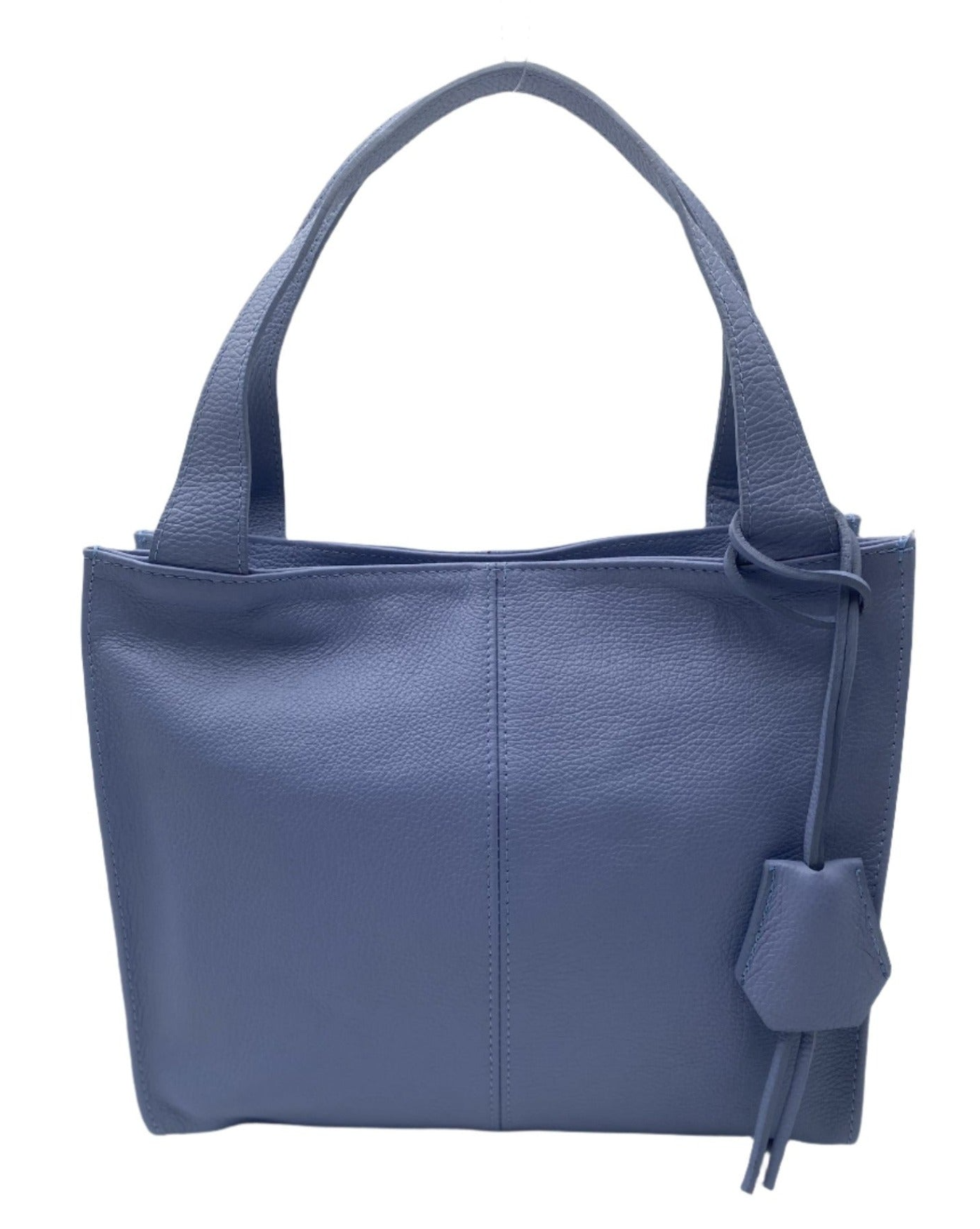 Karissa Leather Hobo Bag - Azure Blue