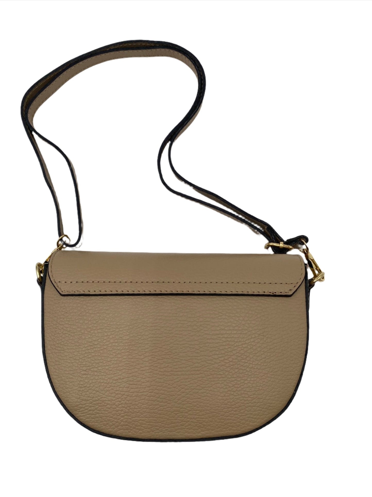 Lilla Leather Crossbody Bag - Light Taupe
