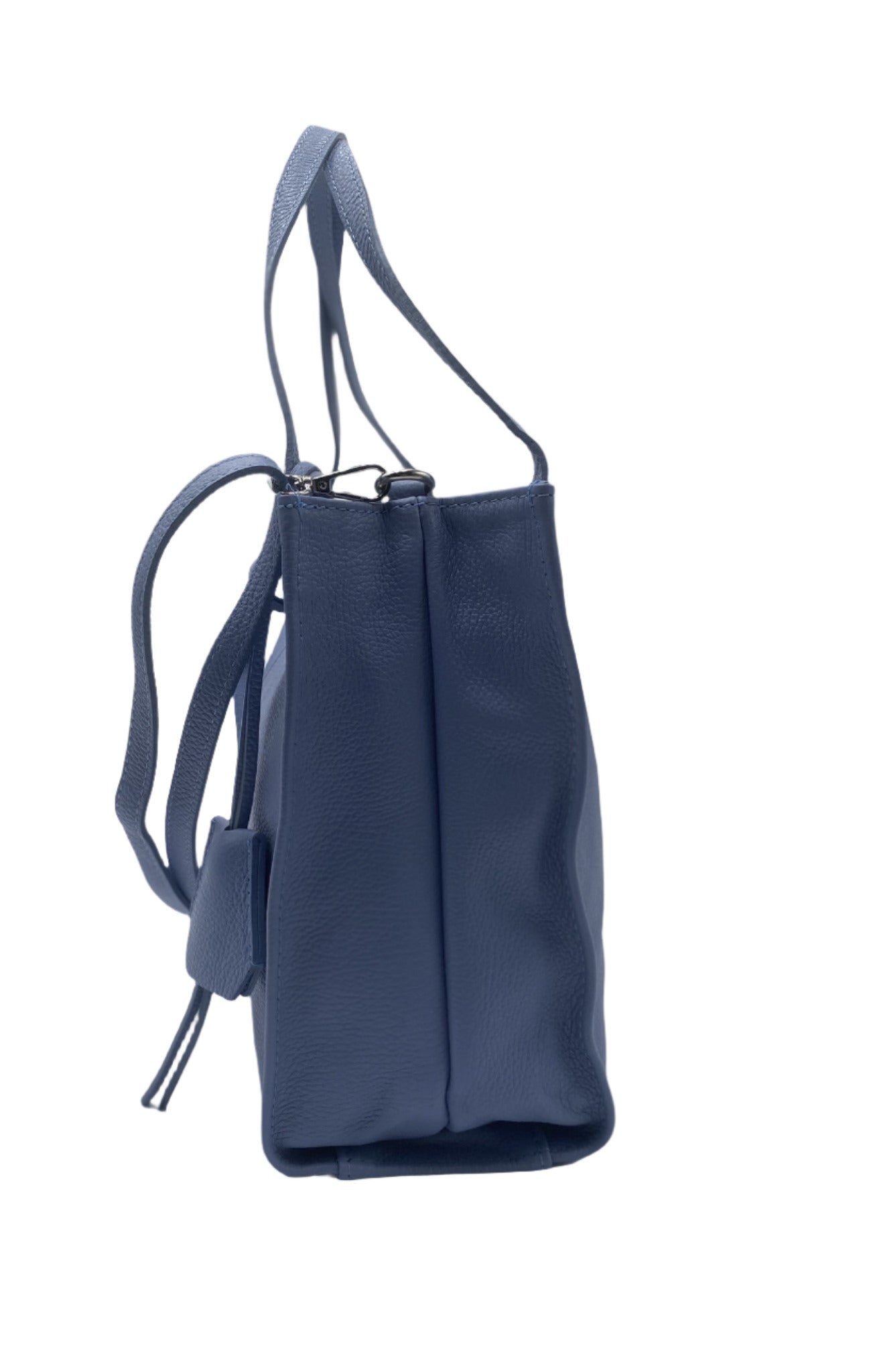 Karissa Leather Hobo Bag - Azure Blue